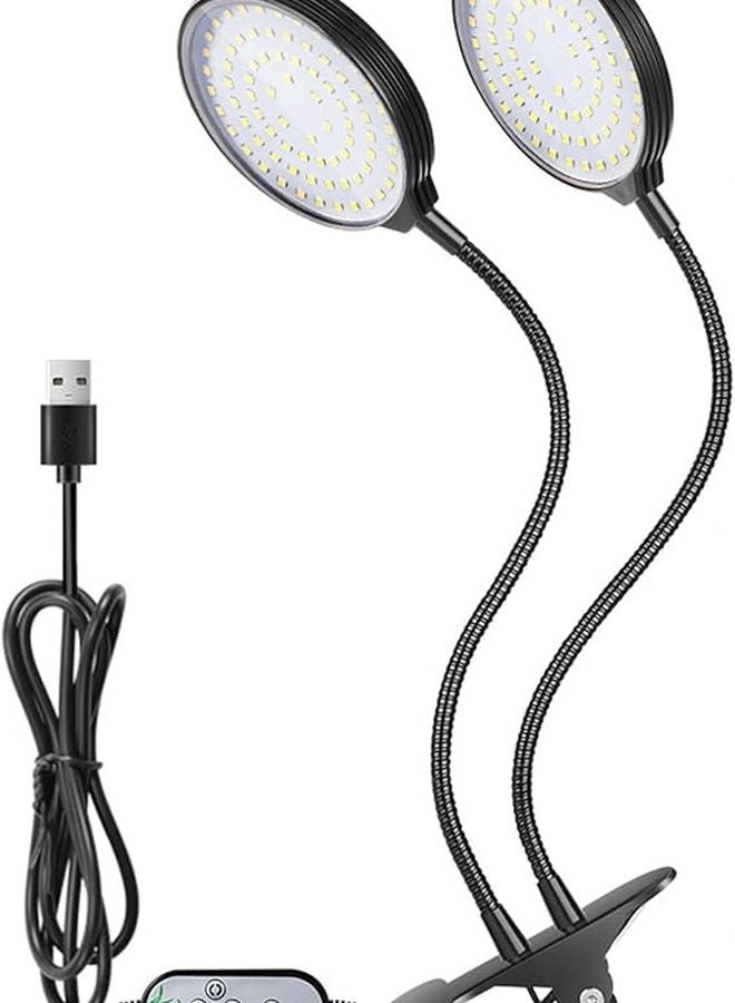 Irfora 30W Full Spectrum LED Plant Grow Light Flexible Neck USB Powered - Image 2